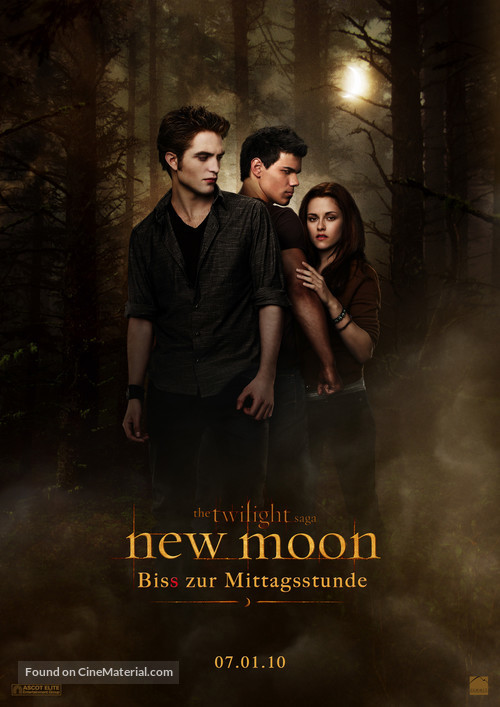 The Twilight Saga: New Moon - Swiss Movie Poster