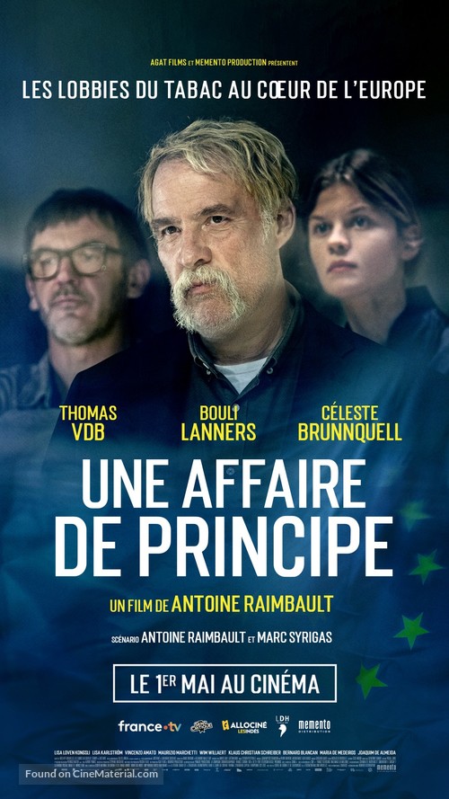 Une Affaire de Principe - French Movie Poster