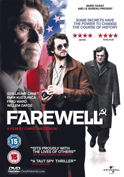 L&#039;affaire Farewell - British DVD movie cover