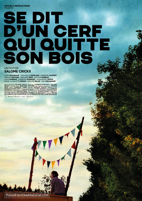 Se dit d&#039;un cerf qui quitte son bois - Belgian Movie Poster