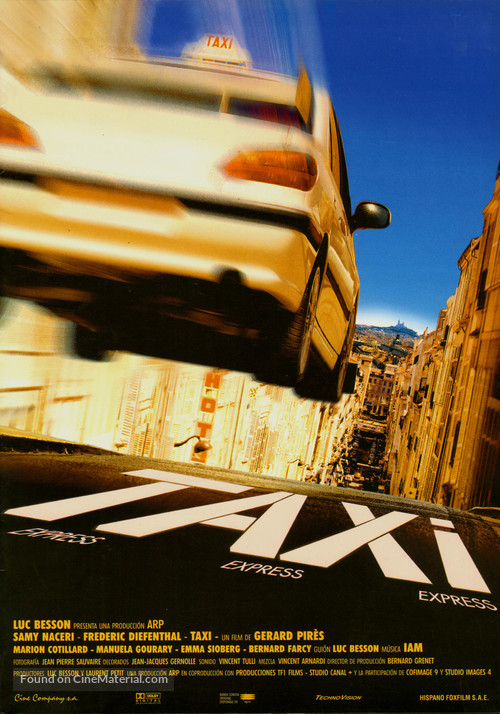 Taxi - Spanish Movie Poster