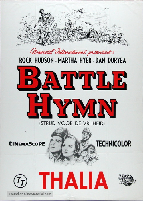 Battle Hymn - Dutch poster