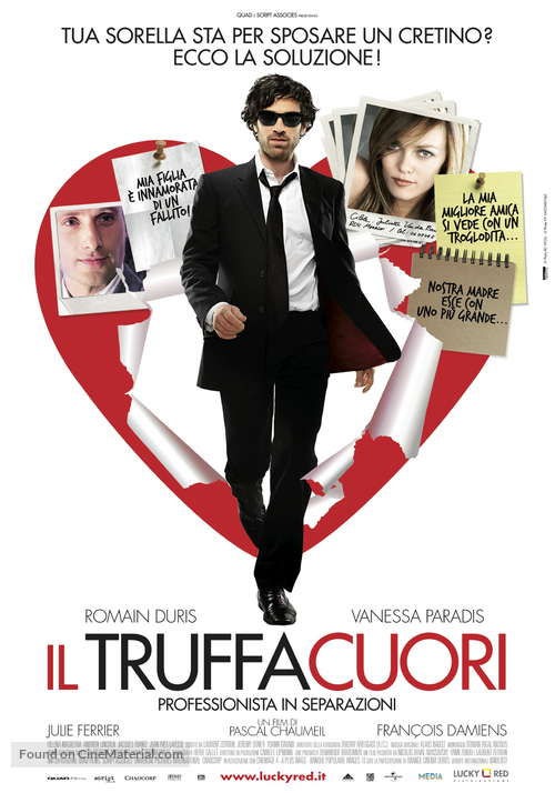 L&#039;arnacoeur - Italian Movie Poster