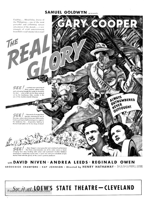 The Real Glory - poster