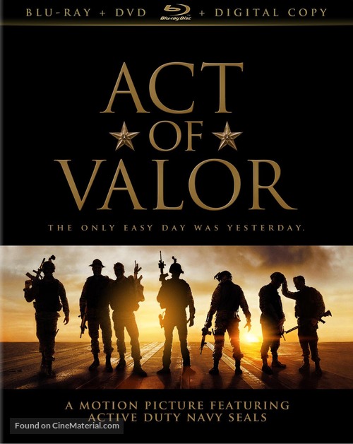 Act of Valor - Blu-Ray movie cover