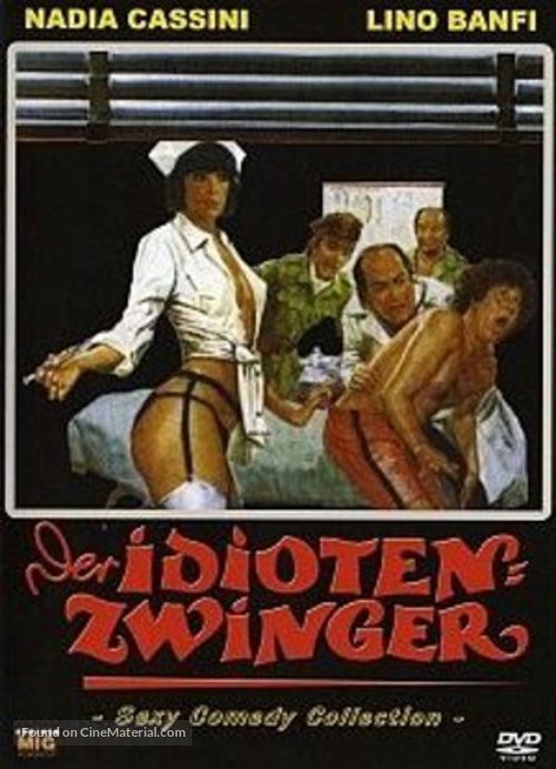 L&#039;infermiera nella corsia dei militari - German DVD movie cover