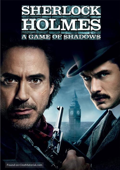 Sherlock Holmes: A Game of Shadows - DVD movie cover