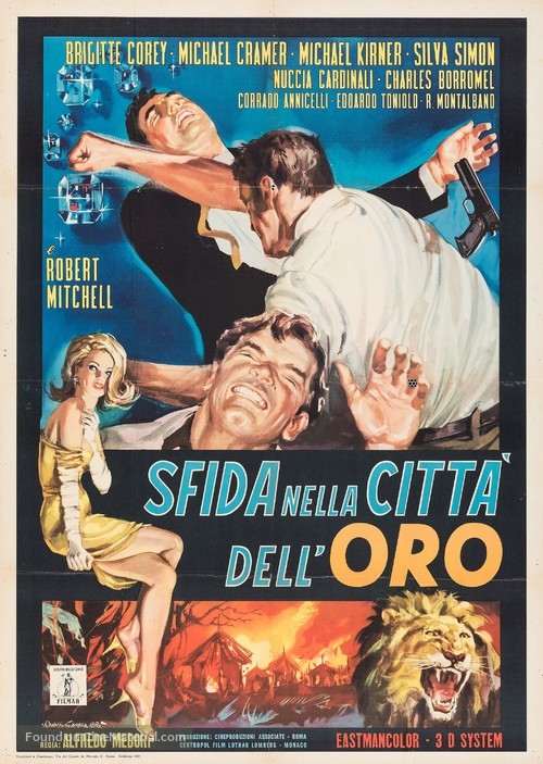 Sfida nella citt&agrave; dell&#039;oro - Italian Movie Poster