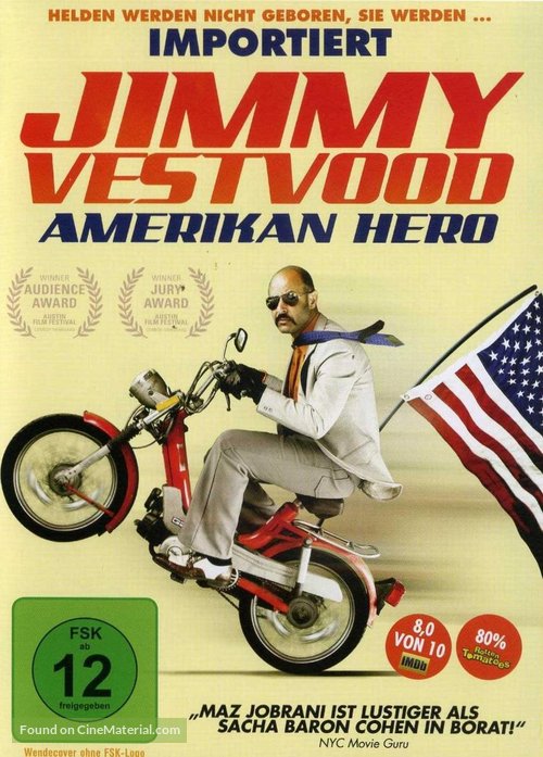 Jimmy Vestvood: Amerikan Hero - German DVD movie cover