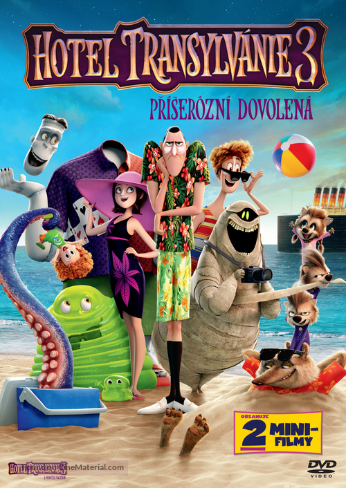 Hotel Transylvania 3: Summer Vacation - Czech DVD movie cover