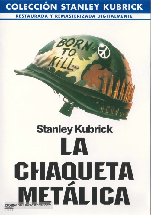 Full Metal Jacket - Spanish DVD movie cover