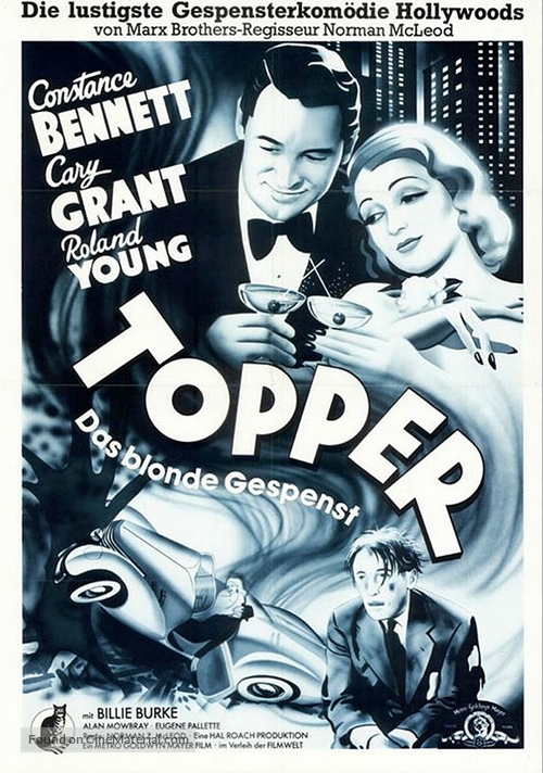 Topper - German Movie Poster