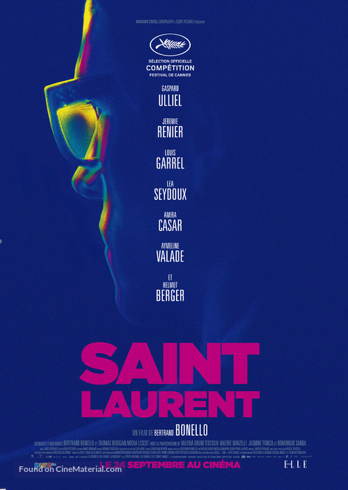 Saint Laurent - Belgian Movie Poster