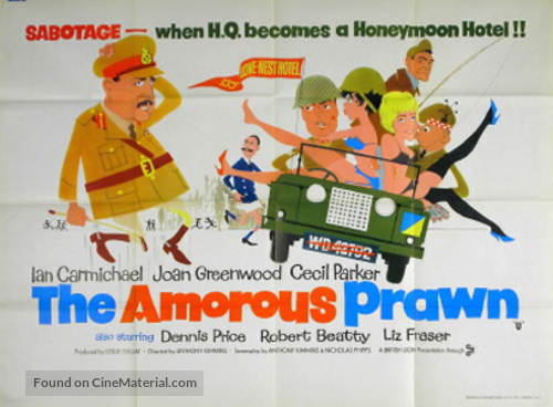 The Amorous Prawn - British Movie Poster
