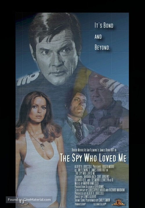 The Spy Who Loved Me - VHS movie cover