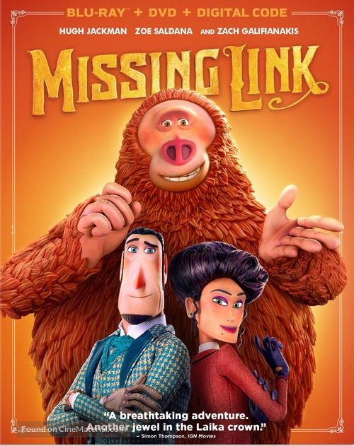 Missing Link - Blu-Ray movie cover