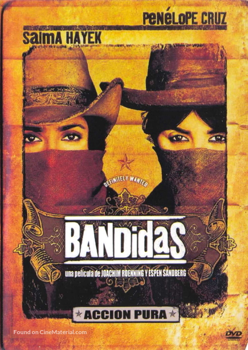 Bandidas - Mexican DVD movie cover