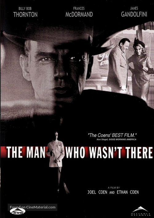 The Man Who Wasn&#039;t There - DVD movie cover