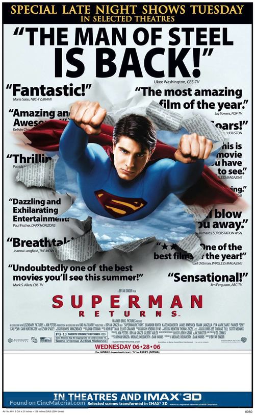Superman Returns - Movie Poster