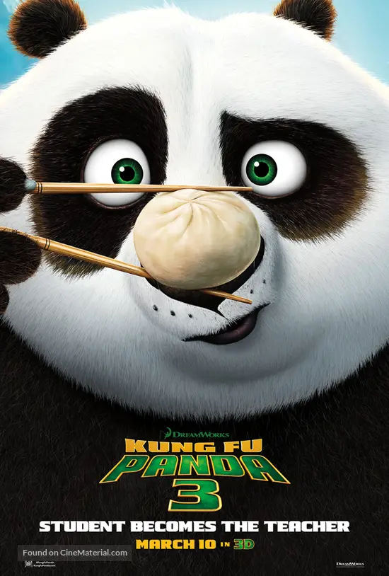 Kung Fu Panda 3 - Thai Movie Poster