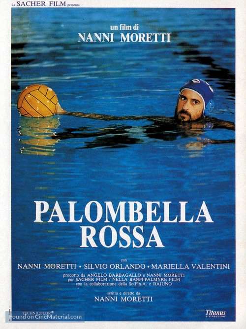 Palombella rossa - Italian Movie Poster