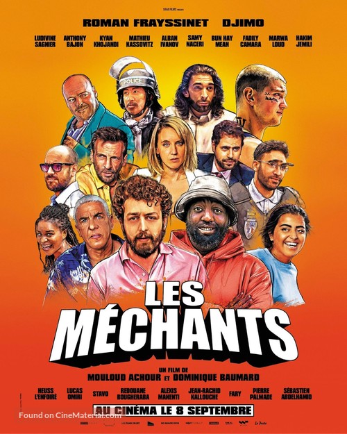 Les m&eacute;chants - French Movie Poster