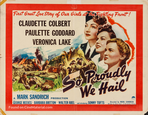 So Proudly We Hail! - Movie Poster