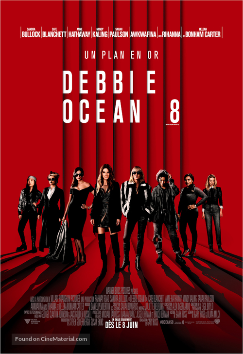 Ocean&#039;s 8 - Canadian Movie Poster