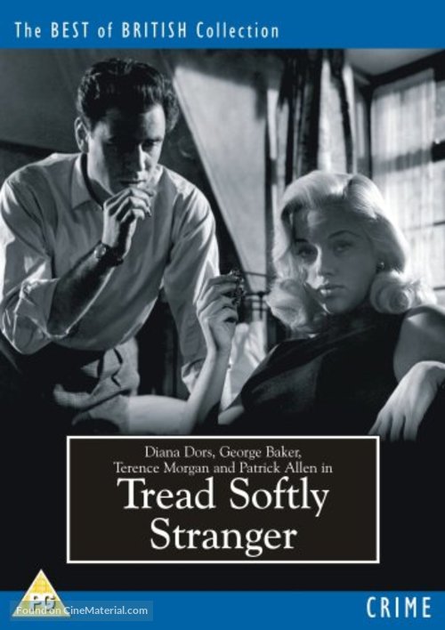 Tread Softly Stranger - British DVD movie cover