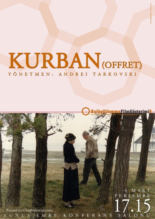 Offret - Turkish Movie Poster