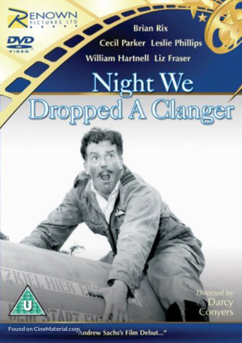 The Night We Dropped a Clanger - British DVD movie cover