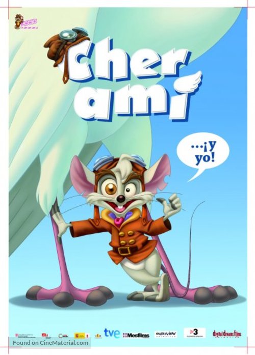 Cher Ami... &iexcl;y yo! - Spanish Movie Poster