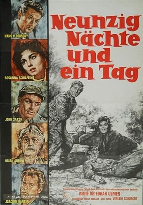 Sette contro la morte - German Movie Poster