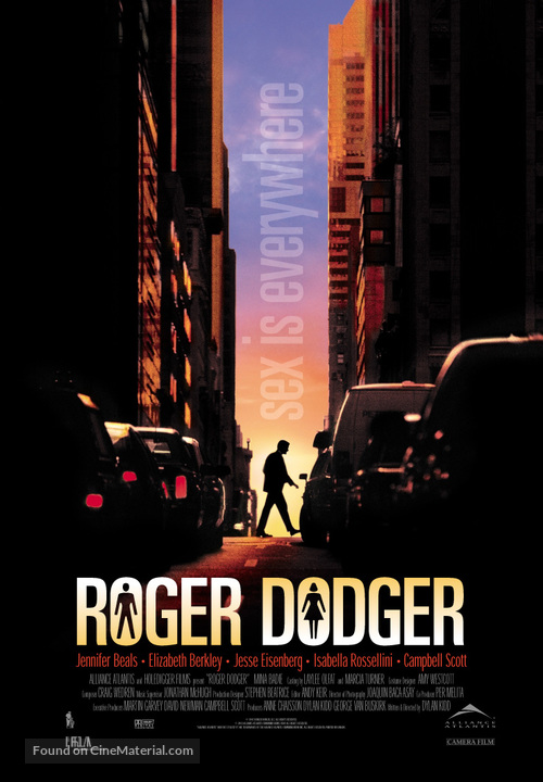Roger Dodger - Canadian Movie Poster