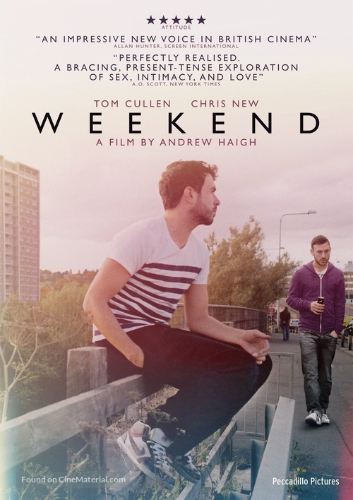 Weekend - British DVD movie cover
