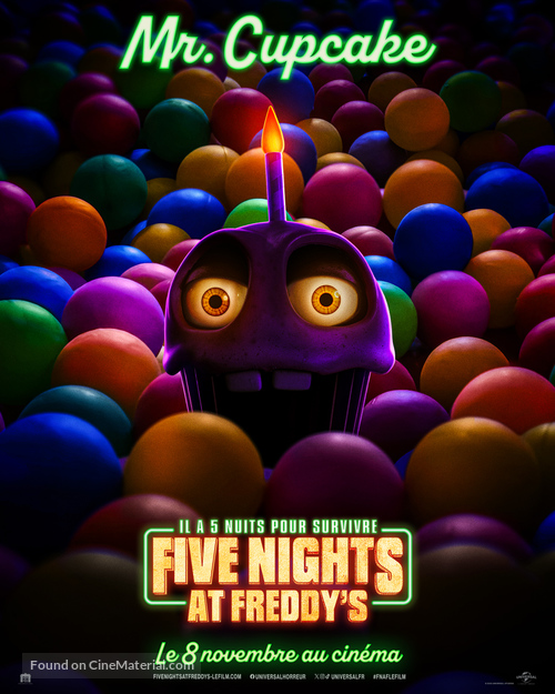 Five Nights at Freddy&#039;s - French Movie Poster