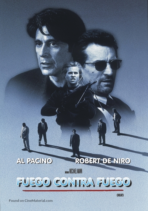 Heat - Argentinian DVD movie cover