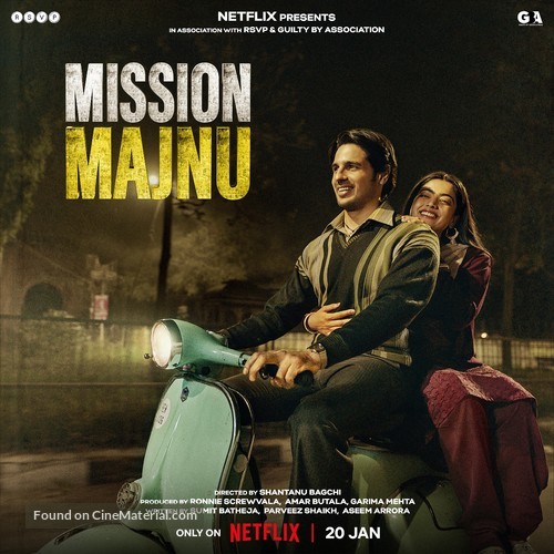 Mission Majnu - Indian Movie Poster