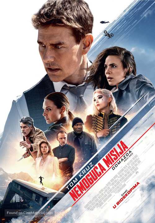 Mission: Impossible - Dead Reckoning Part One - Serbian Movie Poster