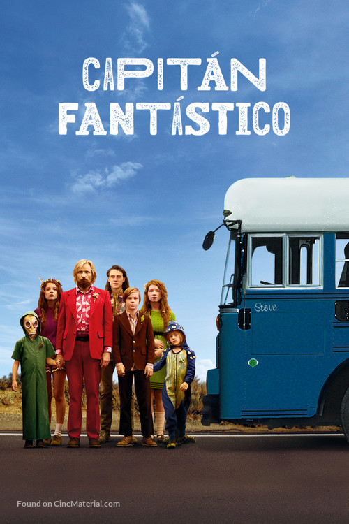 Captain Fantastic - Argentinian Movie Cover