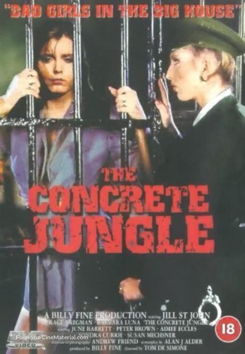 The Concrete Jungle - British DVD movie cover
