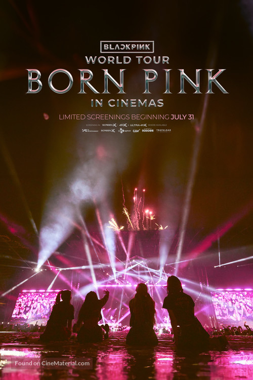 Blackpink World Tour (Born Pink) in Cinemas - Movie Poster