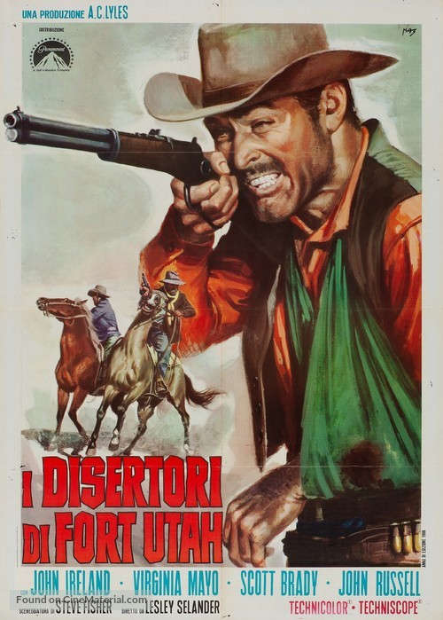 Fort Utah - Italian Movie Poster