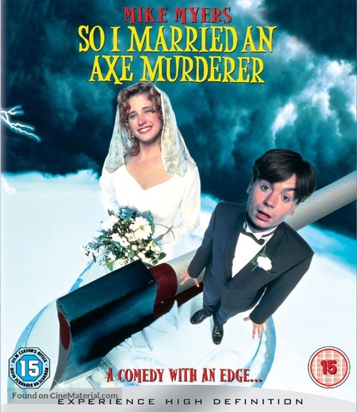So I Married an Axe Murderer - British Blu-Ray movie cover