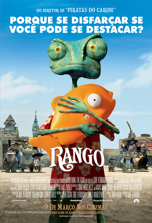 Rango - Brazilian Movie Poster