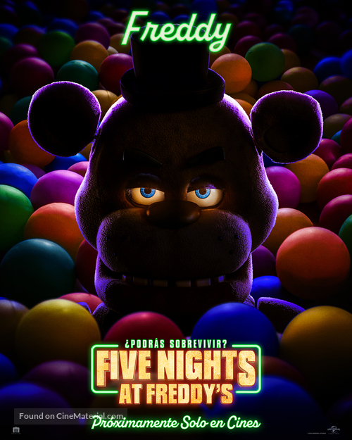 Five Nights at Freddy&#039;s - Spanish Movie Poster