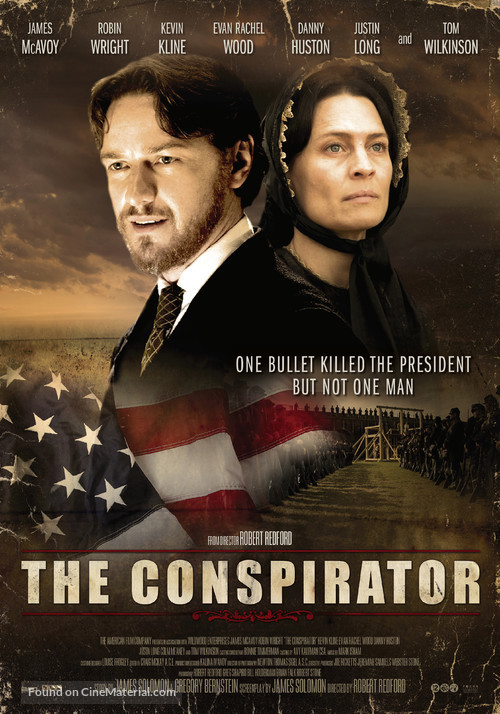The Conspirator - Dutch Movie Poster