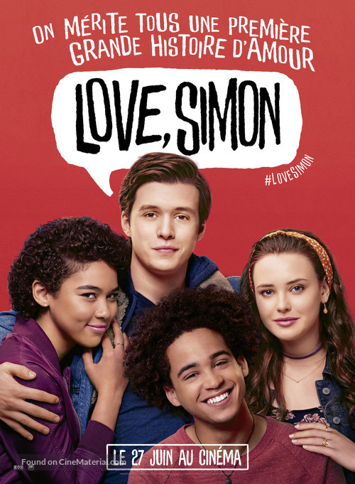 Love, Simon - French Movie Poster