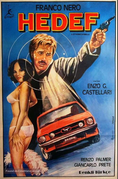 Il cittadino si ribella - Turkish Movie Poster