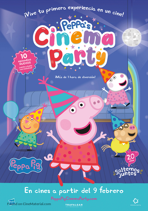 Peppa&#039;s Cinema Party - Spanish Movie Poster